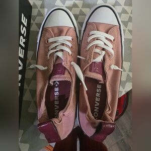 Converse Pink Low-Top Sneakers